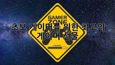 초보 게이머를 위한 최고의 게이머 선물🎁